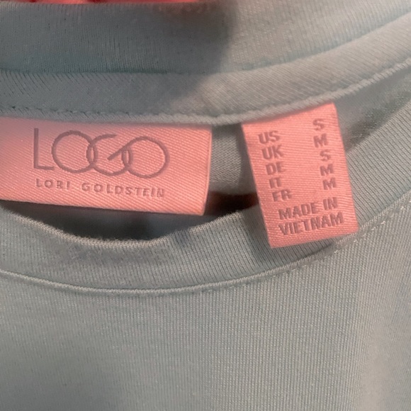 Lori Goldstein Cotton Modal Tank w/ Woven Contrast Bottom - Picture 3 of 7